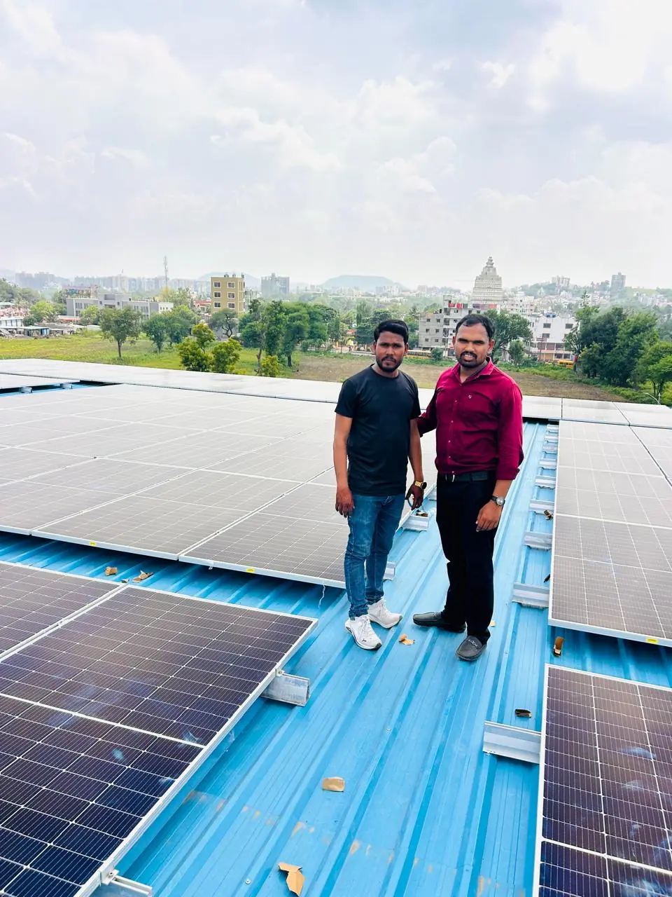 19.5 kW on-grid system, Pune